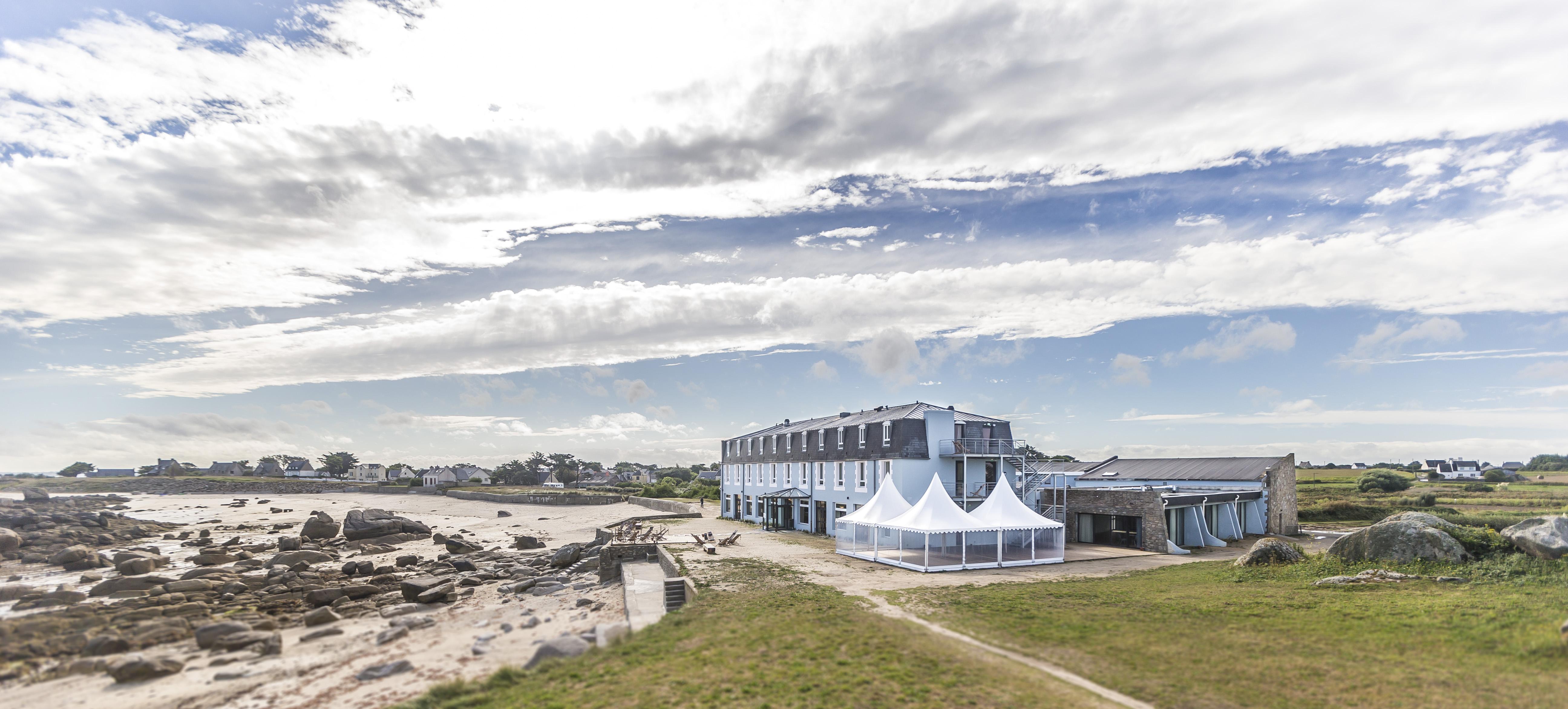 Hotel De La Mer & Spa Brignogan-Plages Exterior foto