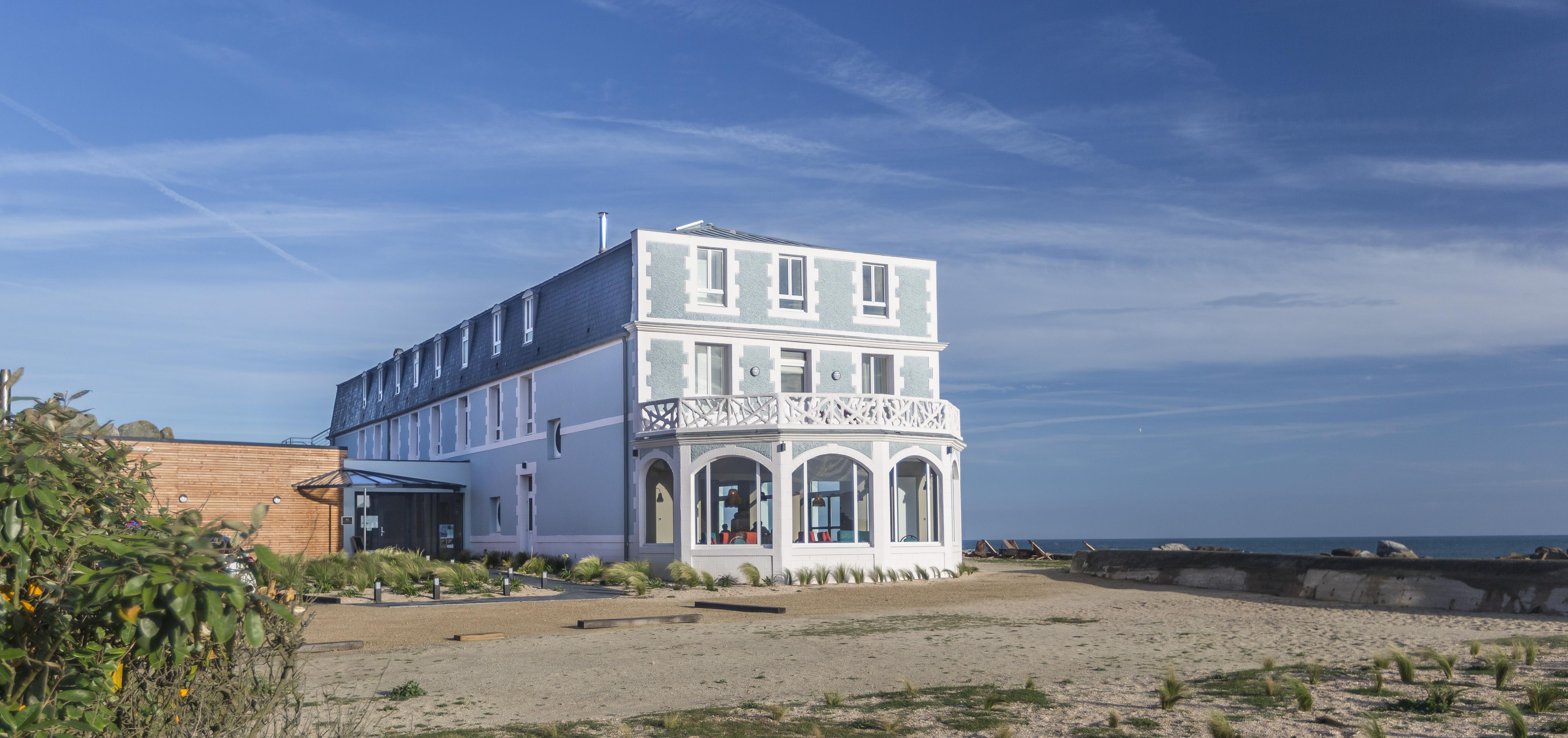 Hotel De La Mer & Spa Brignogan-Plages Exterior foto