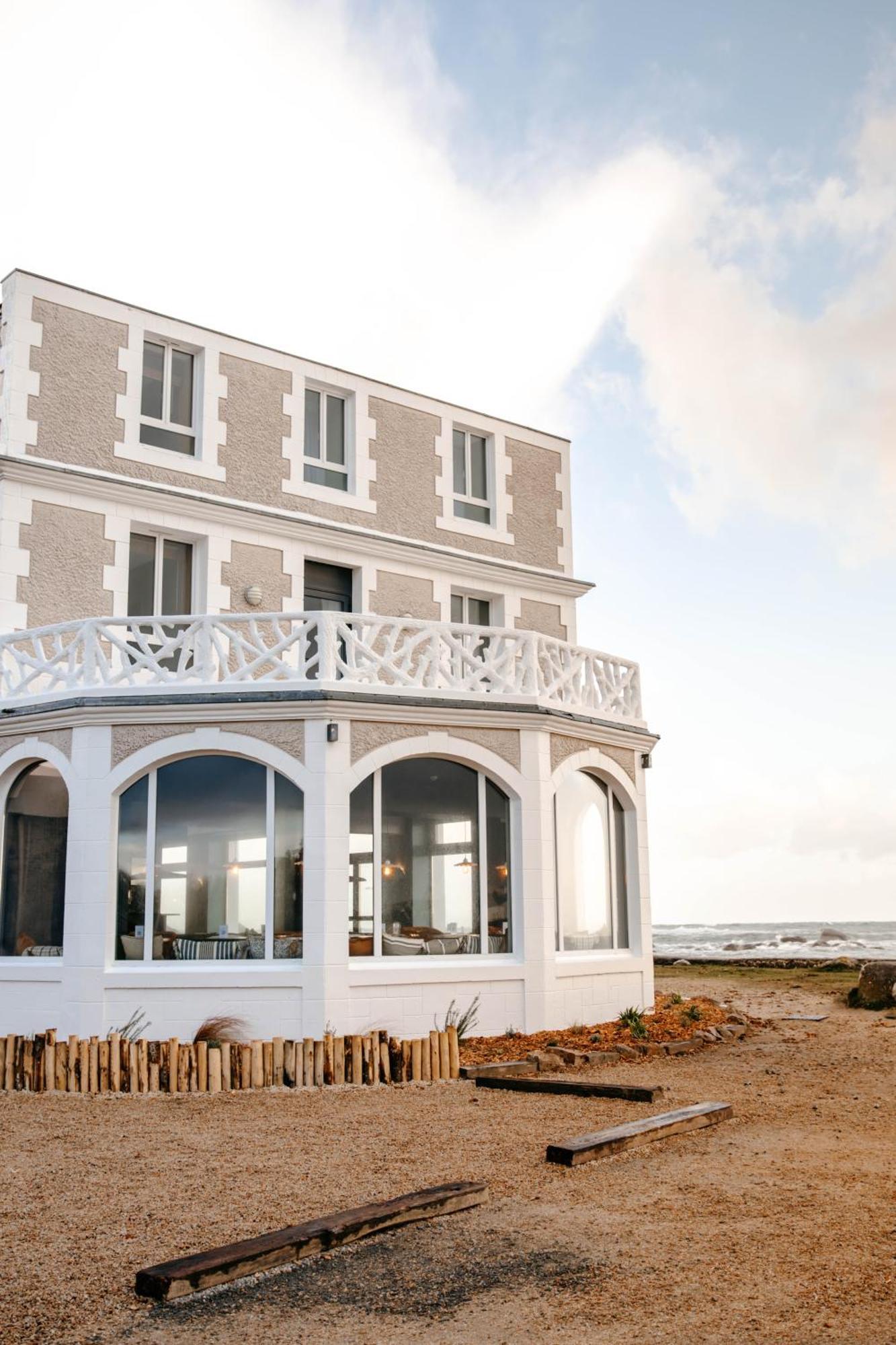 Hotel De La Mer & Spa Brignogan-Plages Exterior foto
