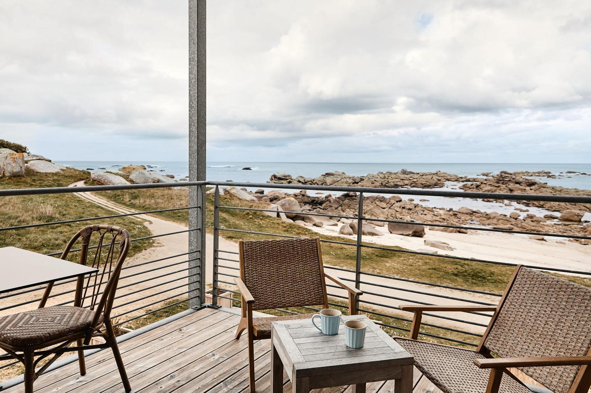 Hotel De La Mer & Spa Brignogan-Plages Exterior foto